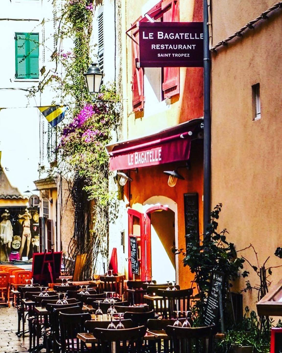 Restaurant familial avec terrasse centre ville Saint-Tropez